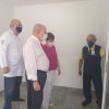 Provedor Ariovaldo Feliciano entrega elevador de acesso para o refeitório dos funcionários 